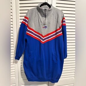 Buffalo Bills Sweatshirt Dress XXl
